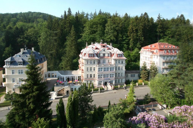 Lázně Mánes - nabídka ubytování v našich hotelích Čapek, Mánes I, Mánes II.